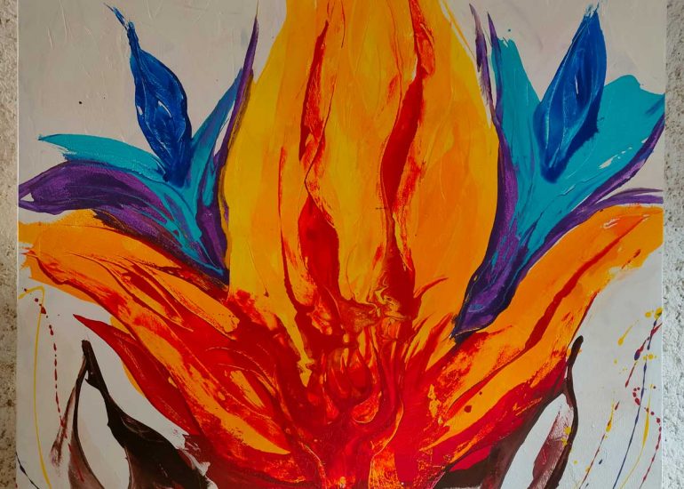 Weibliche Urkräfte, 113 x 125 cm