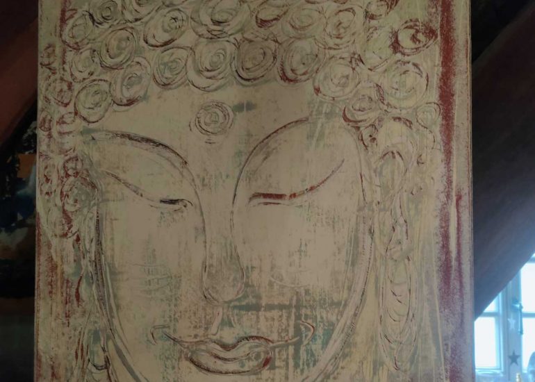 Buddha, 60 x 80 cm