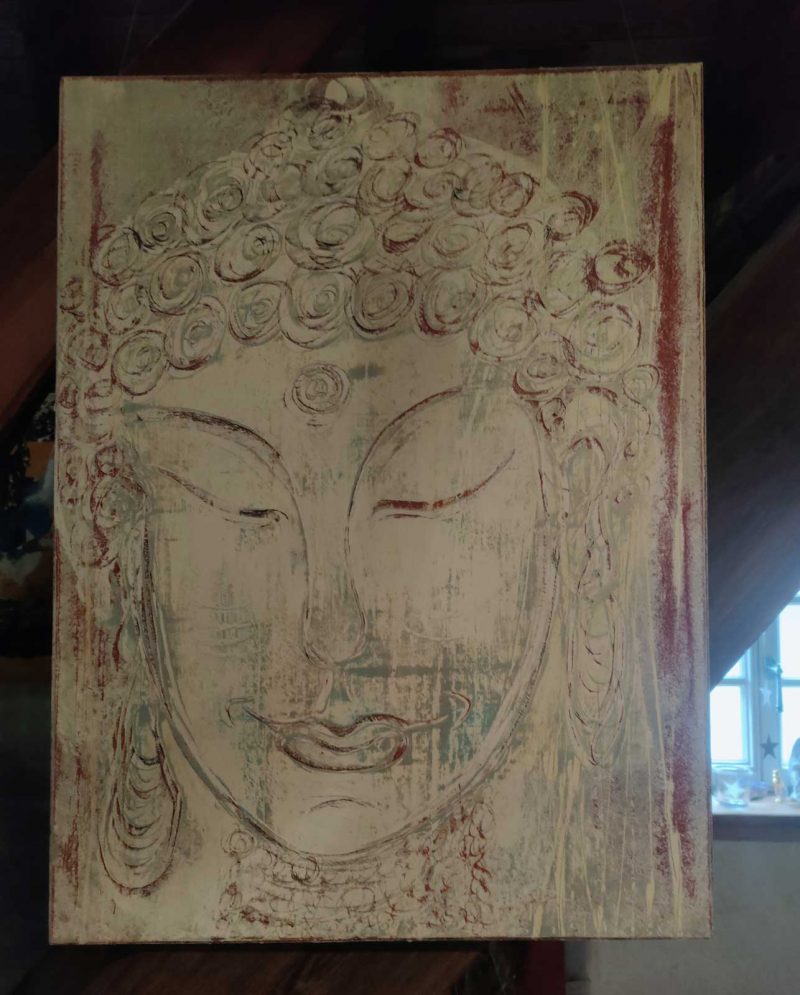 Buddha, 60 x 80 cm