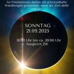 Plakat Sonnenfinsternis