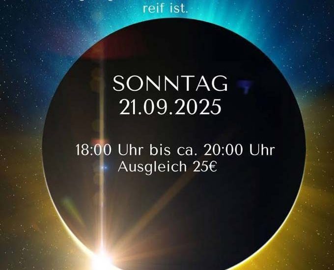Plakat Sonnenfinsternis
